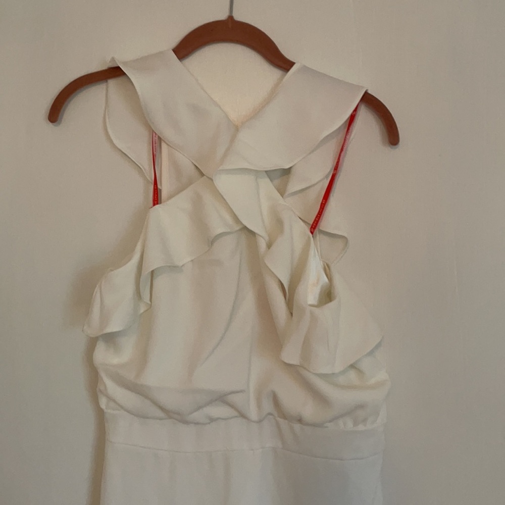 !NEW! Never worn, Monique Lhuillier ruffle jumpsuit - Picture 3 of 6